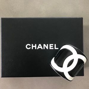 Authentic Chanel Resin Cuff